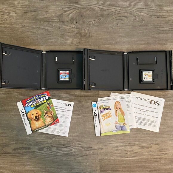 Lot of 6 - Nintendo DS Kids Video Games Imagine Teacher Paws & Claws Brain Age 2 - Picture 4 of 8